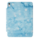  the VistaCase Personalized iPad Slim Fit Case with Winter design,  Crafted with a durable fabric exterior and a soft interior lining.