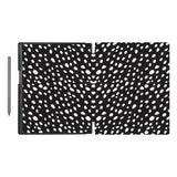 Vista Case reMarkable Folio case with Polka Dot Design has an integrated holder for pen marker  so you never have to leave your extra tech behind. - swap