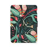 front view of personalized kindle paperwhite case with Autumn Leaves design