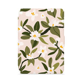 front view of personalized kindle paperwhite case with Fruits design