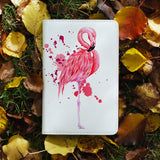 Travel Wallet - Flamingo Watercolor