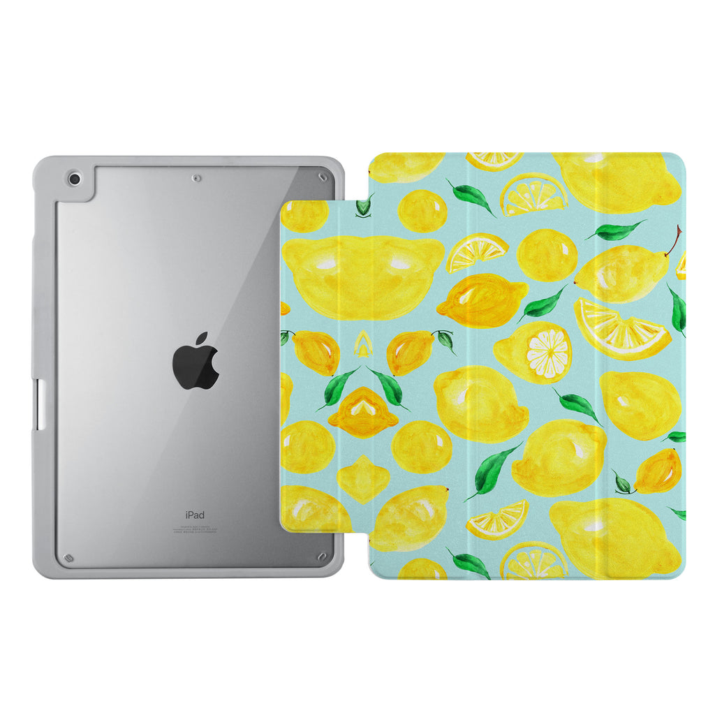 Vista Case iPad Premium Case with Fruit Design uses Soft silicone on all sides to protect the body from strong impact.