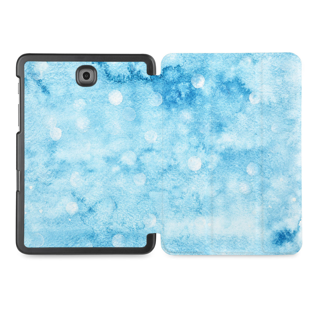 the whole printed area of Personalized Samsung Galaxy Tab Case with Winter design