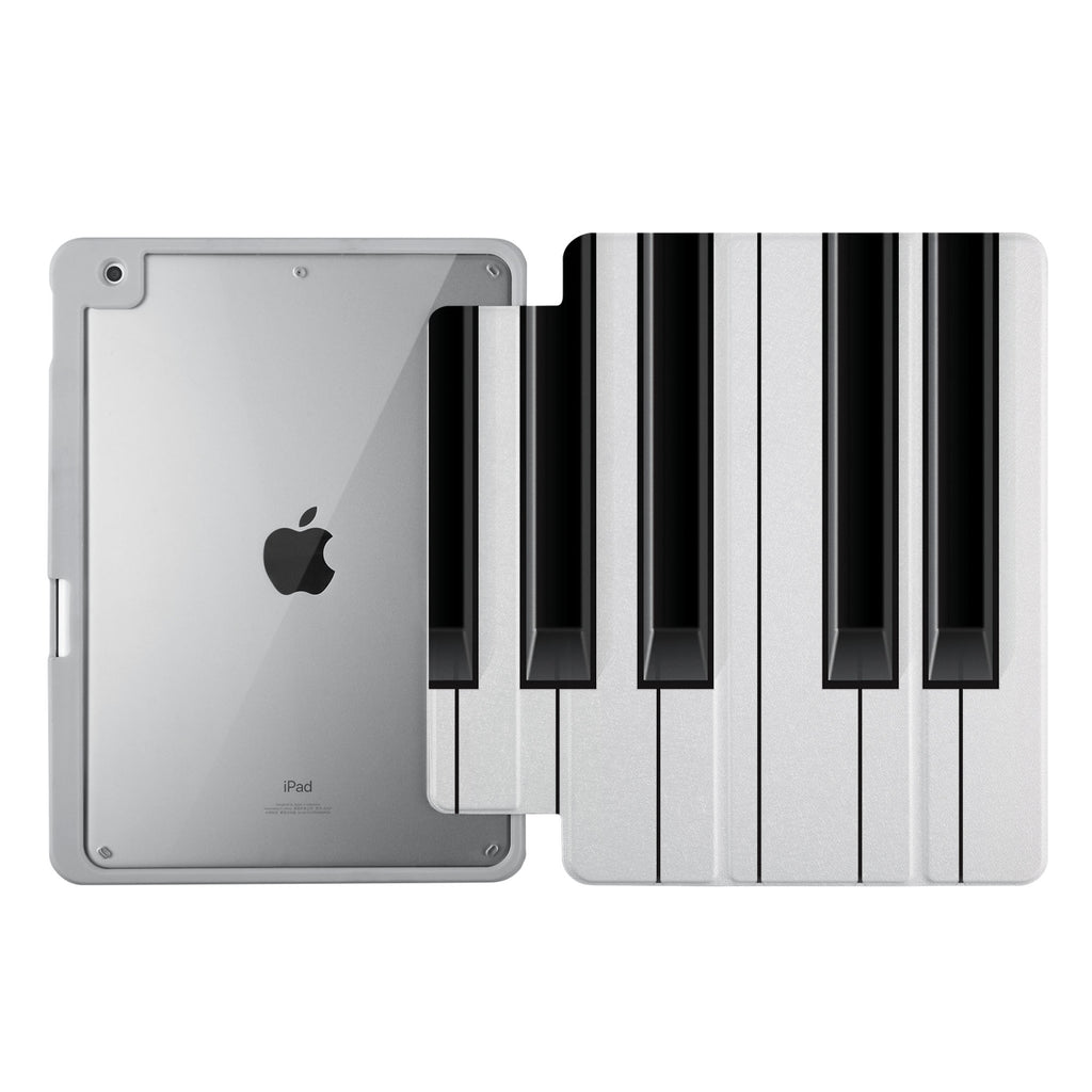 Vista Case iPad Premium Case with Music Design uses Soft silicone on all sides to protect the body from strong impact.