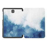 the whole printed area of Personalized Samsung Galaxy Tab Case with Abstract Ink Painting design