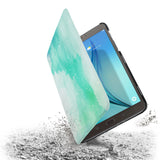 the drop protection feature of Personalized Samsung Galaxy Tab Case with Abstract Watercolor Splash design