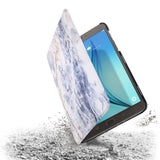 the drop protection feature of Personalized Samsung Galaxy Tab Case with Marble design