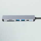 Type-C USB 3.0 Hub with 4K HDMI and Card Reader