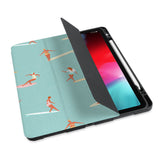 personalized iPad case with pencil holder and Summer design - swap