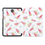 the whole printed area of Personalized Samsung Galaxy Tab Case with Fruit Red design