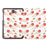 the whole printed area of Personalized Samsung Galaxy Tab Case with Sweet design