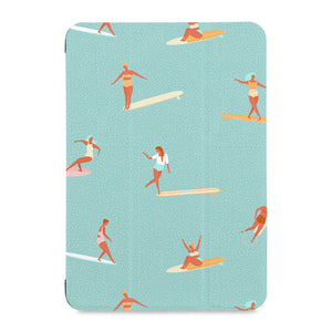 the front view of Personalized Samsung Galaxy Tab Case with Summer design