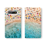 Personalized Samsung Galaxy Wallet Case with Ocean desig marries a wallet with an Samsung case, combining two of your must-have items into one brilliant design Wallet Case. 