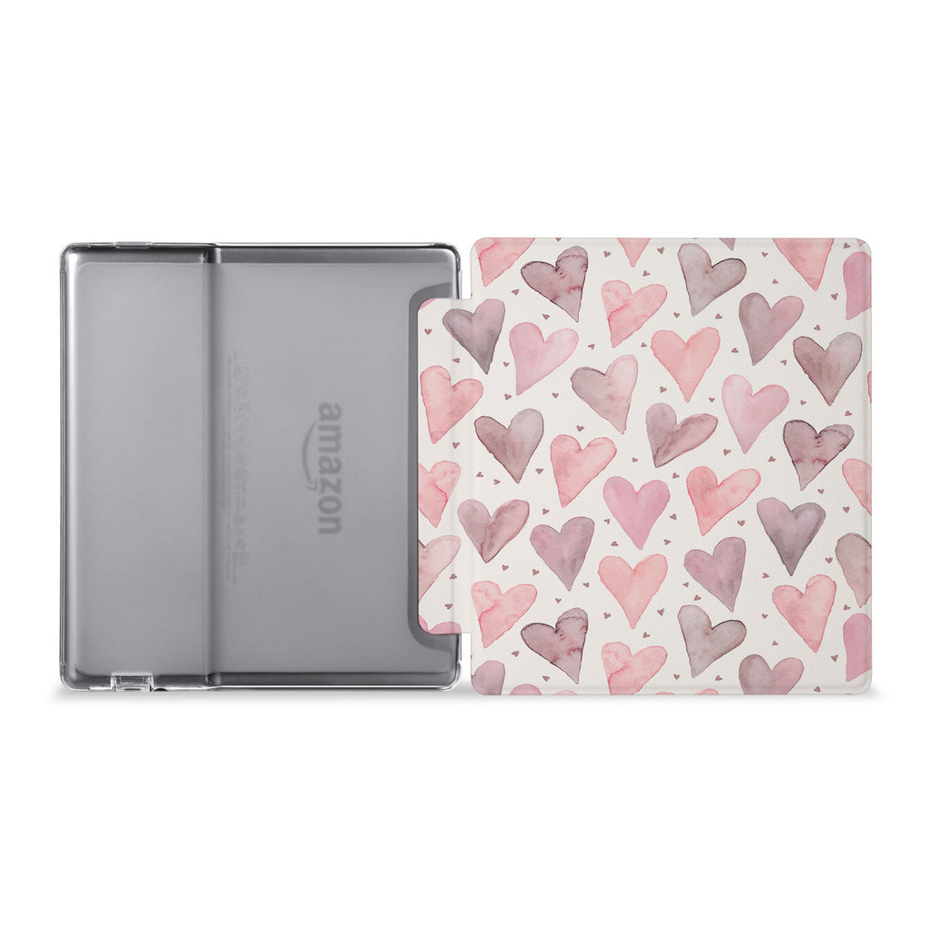 The whole view of Personalized Kindle Oasis Case with Love design