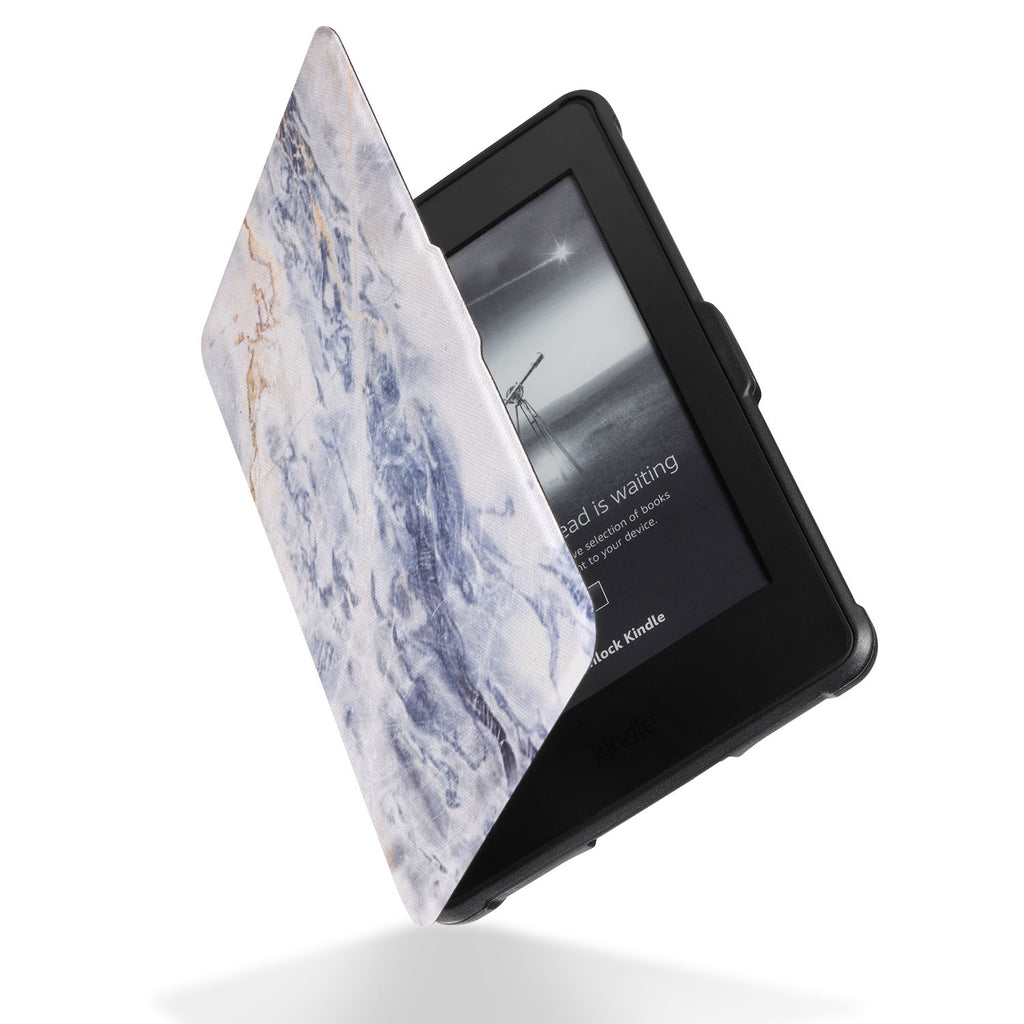 Reinforced rubber bumpers on the corners to protect your Kindle Paperwhite 