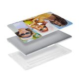 Ultra-thin and lightweight two-piece hardshell case with Photo Collage design is easy to apply and remove