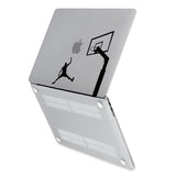 hardshell case with Basketball design has rubberized feet that keeps your MacBook from sliding on smooth surfaces