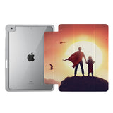 Vista Case iPad Premium Case with Father Day Design uses Soft silicone on all sides to protect the body from strong impact.