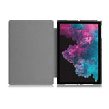 The open side of Personalized Microsoft Surface Pro and Go Case with Marble design