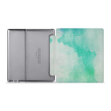 The whole view of Personalized Kindle Oasis Case with Abstract Watercolor Splash design