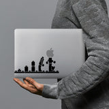 hardshell case with Brick Man design combines a sleek hardshell design with vibrant colors for stylish protection against scratches, dents, and bumps for your Macbook
