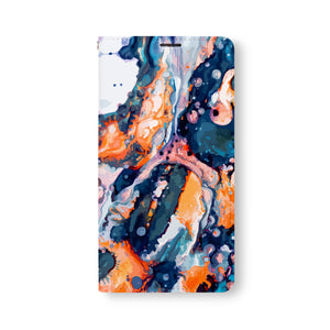 Front Side of Personalized Samsung Galaxy Wallet Case with ArtTang design