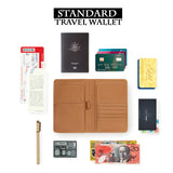 how to use standard size personalized RFID blocking passport travel wallet with Sealife design