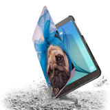 the drop protection feature of Personalized Samsung Galaxy Tab Case with Dog design