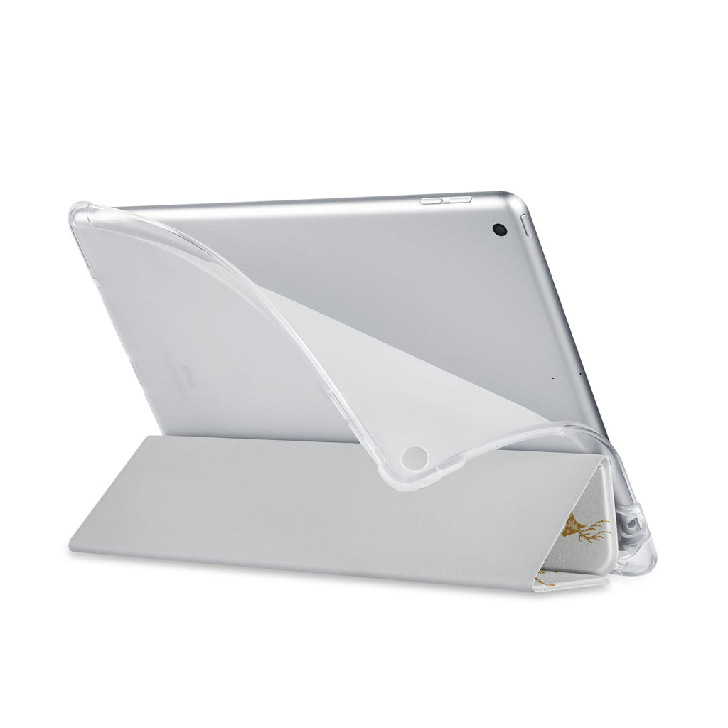 Balance iPad SeeThru Casd with Christmas Design has a soft edge-to-edge liner that guards your iPad against scratches.