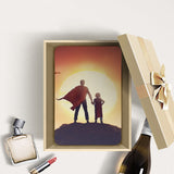 Personalized Samsung Galaxy Tab Case with Father Day design in a gift box