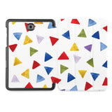 the whole printed area of Personalized Samsung Galaxy Tab Case with Geometry Pattern design