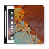 frontview of personalized iPad folio case with 4 design