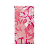 Front Side of Personalized iPhone Wallet Case with 1 design