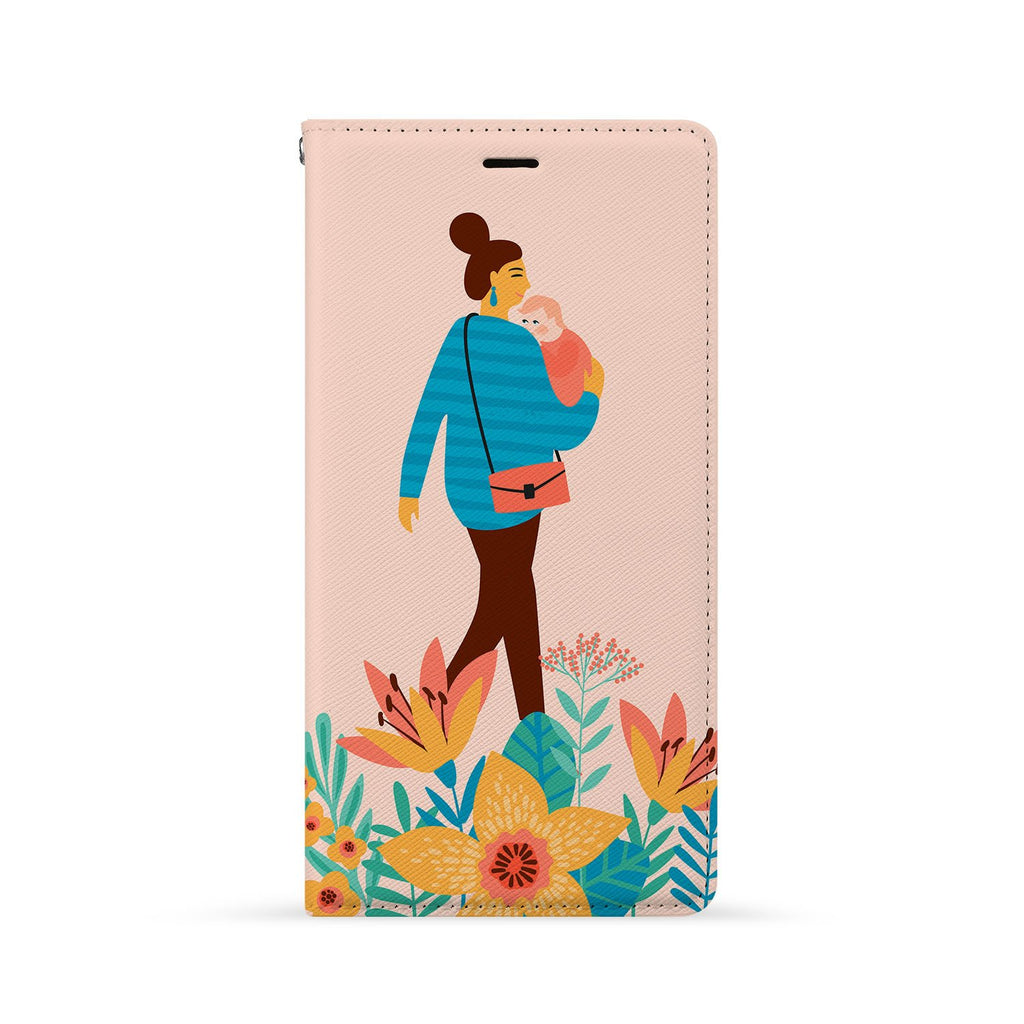 Front Side of Personalized Huawei Wallet Case with 1 design