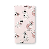 Front Side of Personalized Samsung Galaxy Wallet Case with 7 design