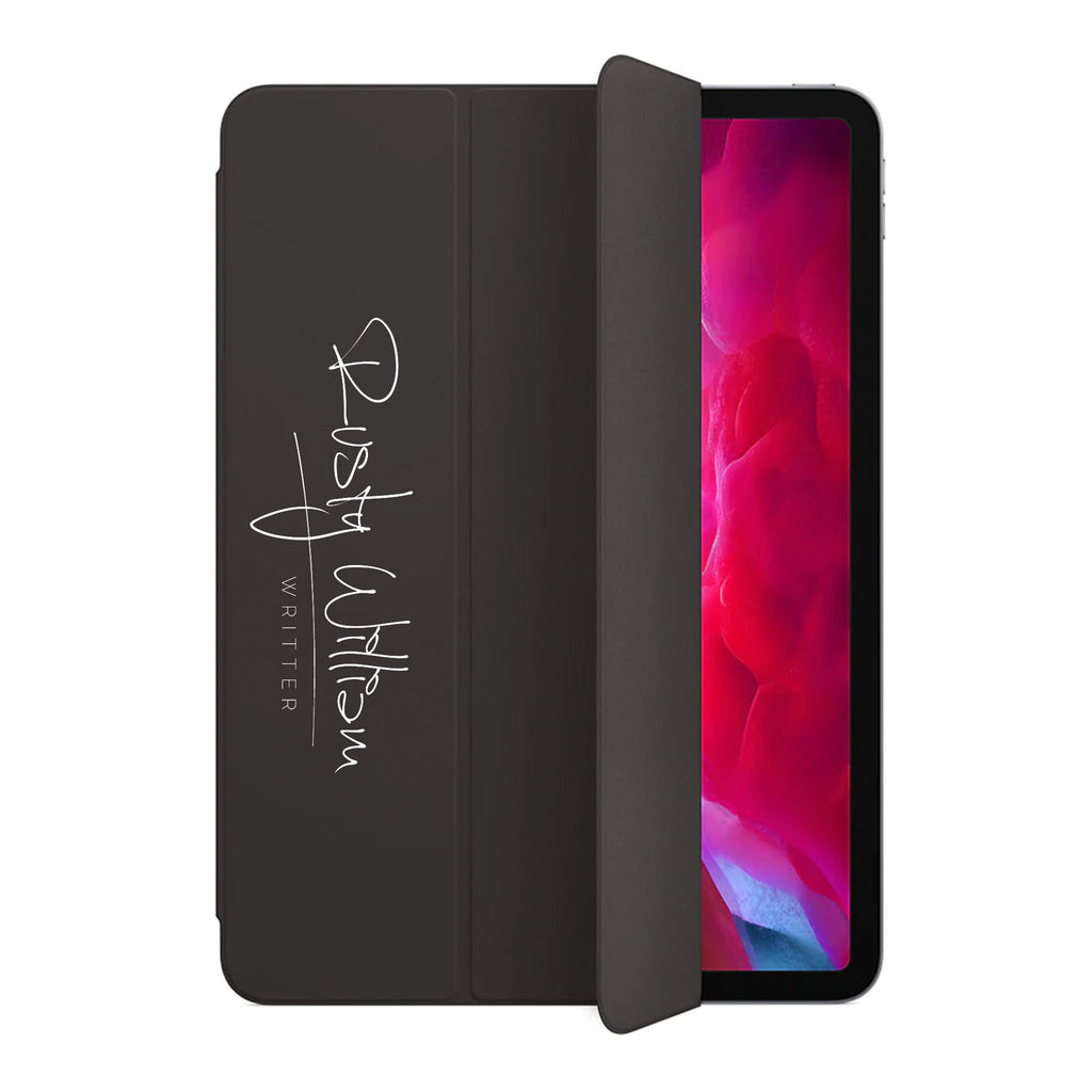 iPad Trifold Case - Signature with Occupation 215