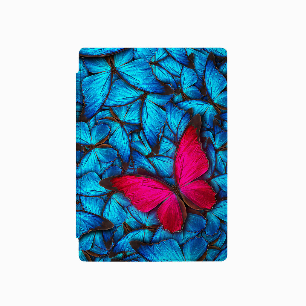 the front side of Personalized Microsoft Surface Pro and Go Case with Butterfly design
