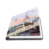 Auto wake and sleep function of the personalized iPad folio case with Travel design 
