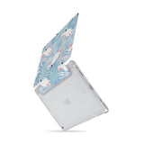 iPad SeeThru Casd with Bird Design  Drop-tested by 3rd party labs to ensure 4-feet drop protection