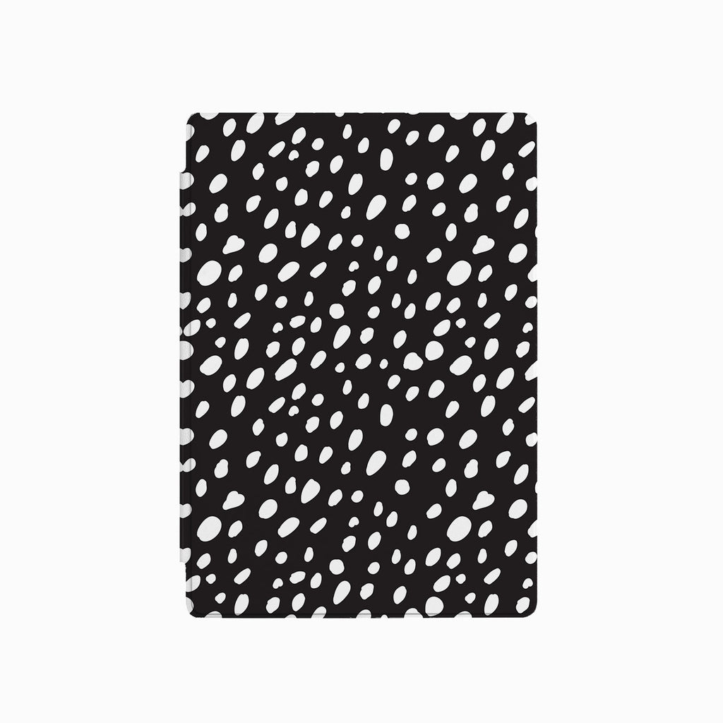the front side of Personalized Microsoft Surface Pro and Go Case with Polka Dot design