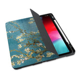 personalized iPad case with pencil holder and Oil Painting design - swap