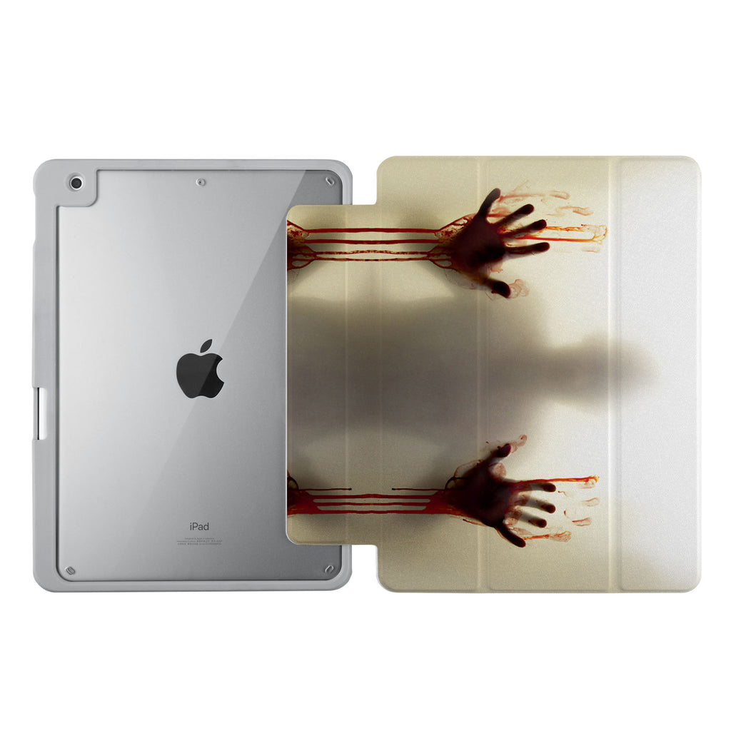 Vista Case iPad Premium Case with Horror Design uses Soft silicone on all sides to protect the body from strong impact.