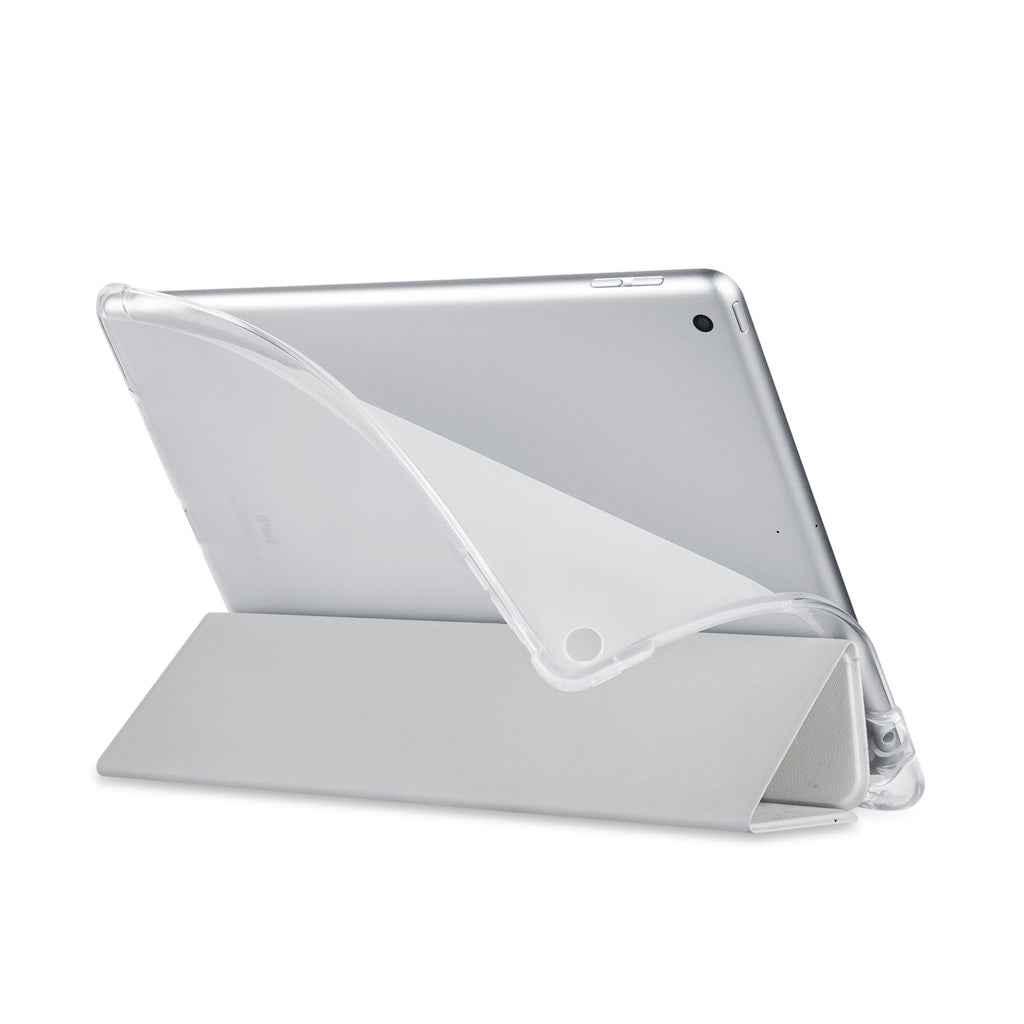 Balance iPad SeeThru Casd with Pink Marble Design has a soft edge-to-edge liner that guards your iPad against scratches.