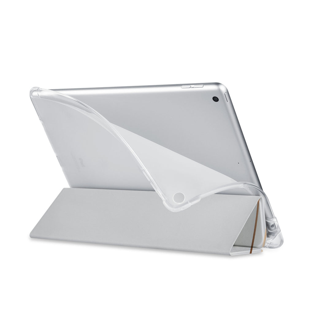 Balance iPad SeeThru Casd with Luxury Design has a soft edge-to-edge liner that guards your iPad against scratches.