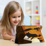 Enjoy the videos or books on a movie stand mode with the personalized iPad folio case with Music design