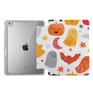 Vista Case iPad Premium Case with Halloween Design uses Soft silicone on all sides to protect the body from strong impact.