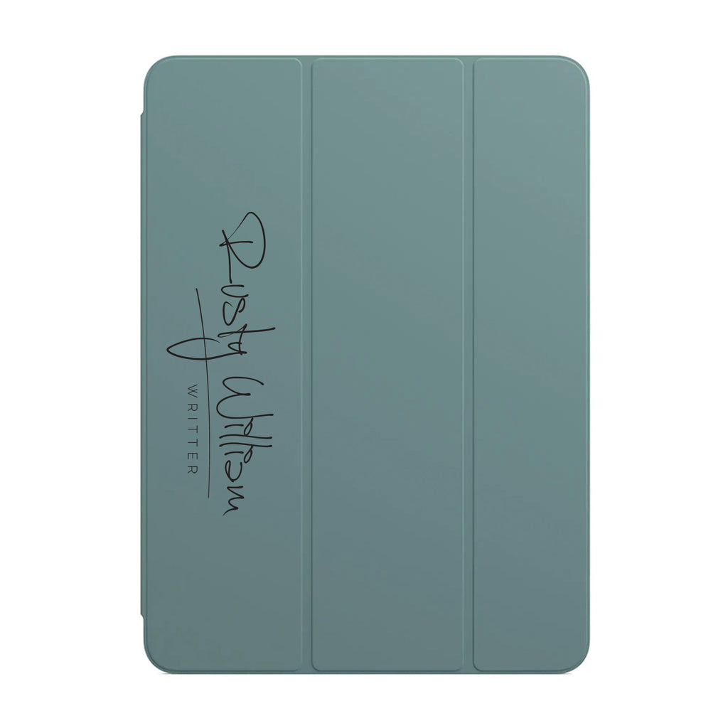 iPad Trifold Case - Signature with Occupation 215