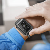 Rugged Armor Band for Apple Watch - Black